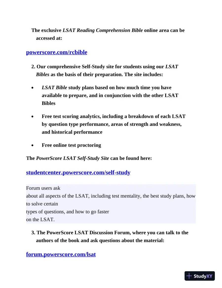 Powerscore: LSAT reading Comprehension (2020), page 28