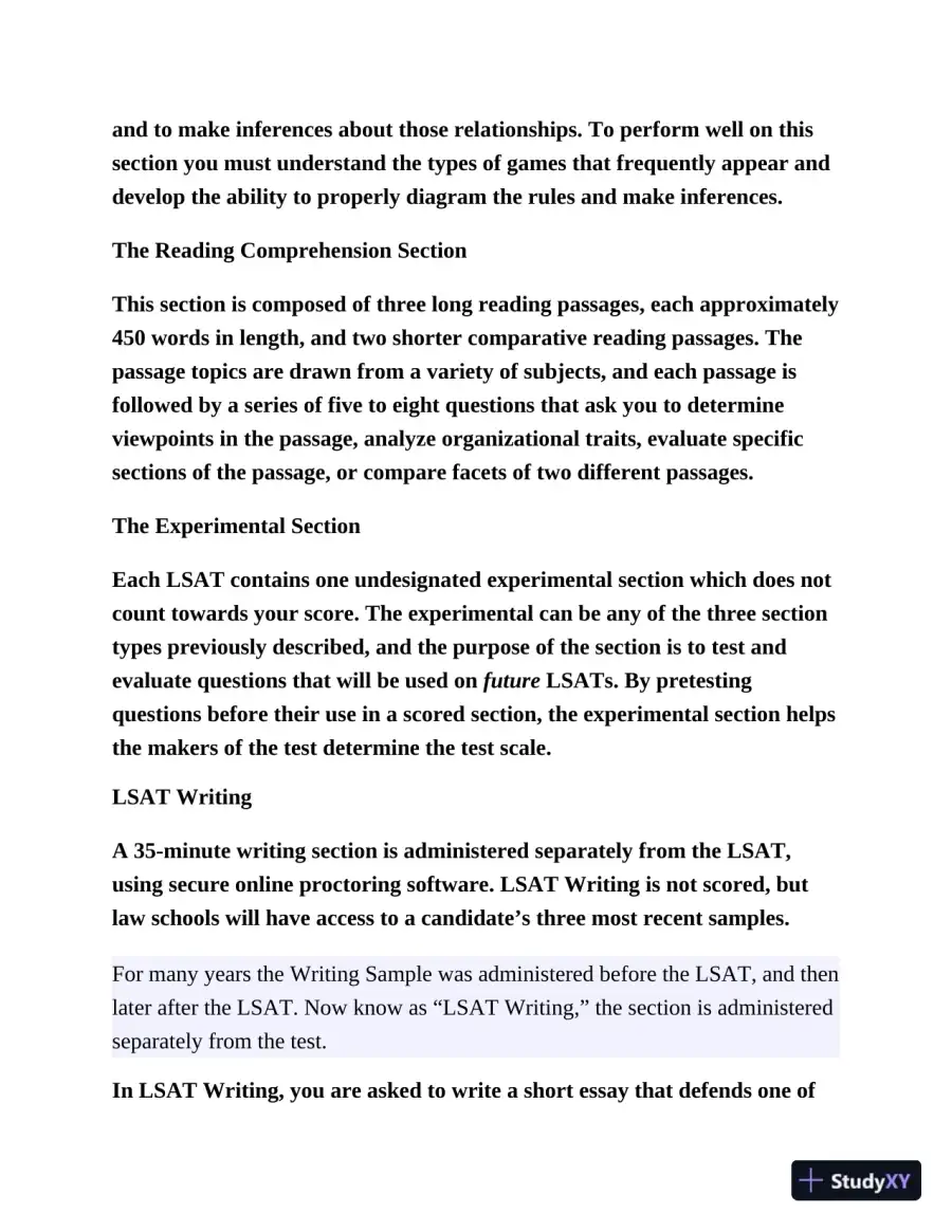 Powerscore: LSAT reading Comprehension (2020), page 31