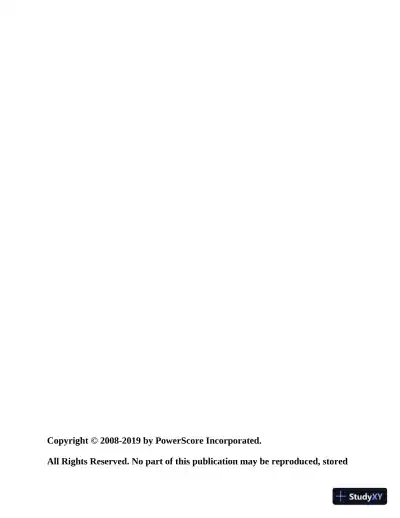 Powerscore: LSAT reading Comprehension (2020) - Page 4 preview image