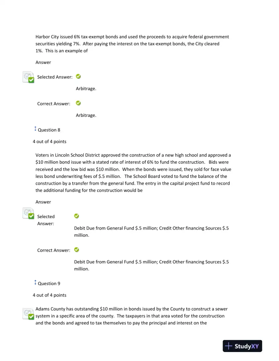 Governmental Accounting: Debt Issuance, Capital Projects, and Fixed Asset Reporting, page 5