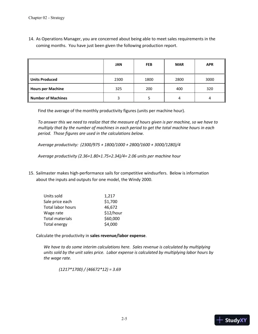 Solution Manual for Operations and Supply Chain Management, 14th Edition, page 14
