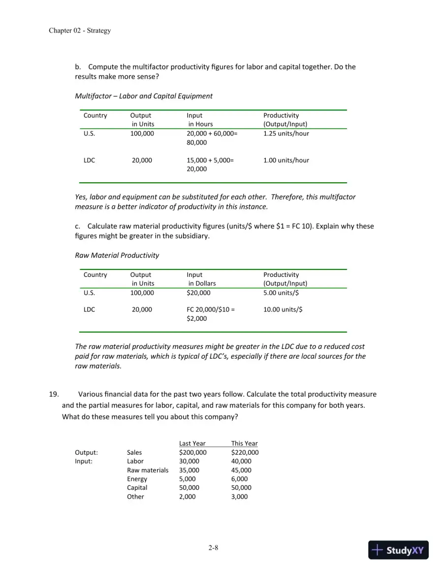 Solution Manual for Operations and Supply Chain Management, 14th Edition, page 17