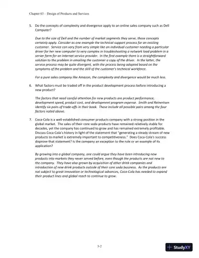 Solution Manual for Operations and Supply Chain Management, 14th Edition - Page 22 preview image