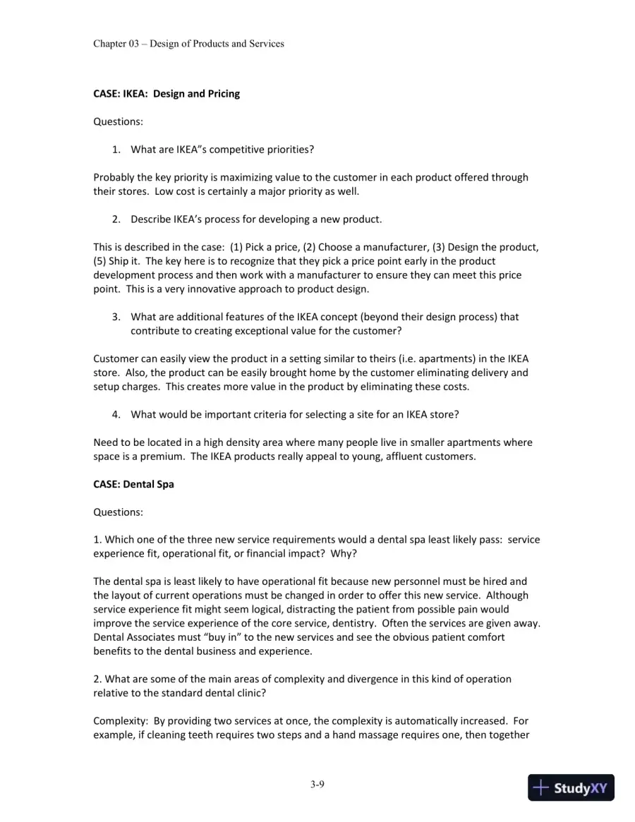 Solution Manual for Operations and Supply Chain Management, 14th Edition, page 29