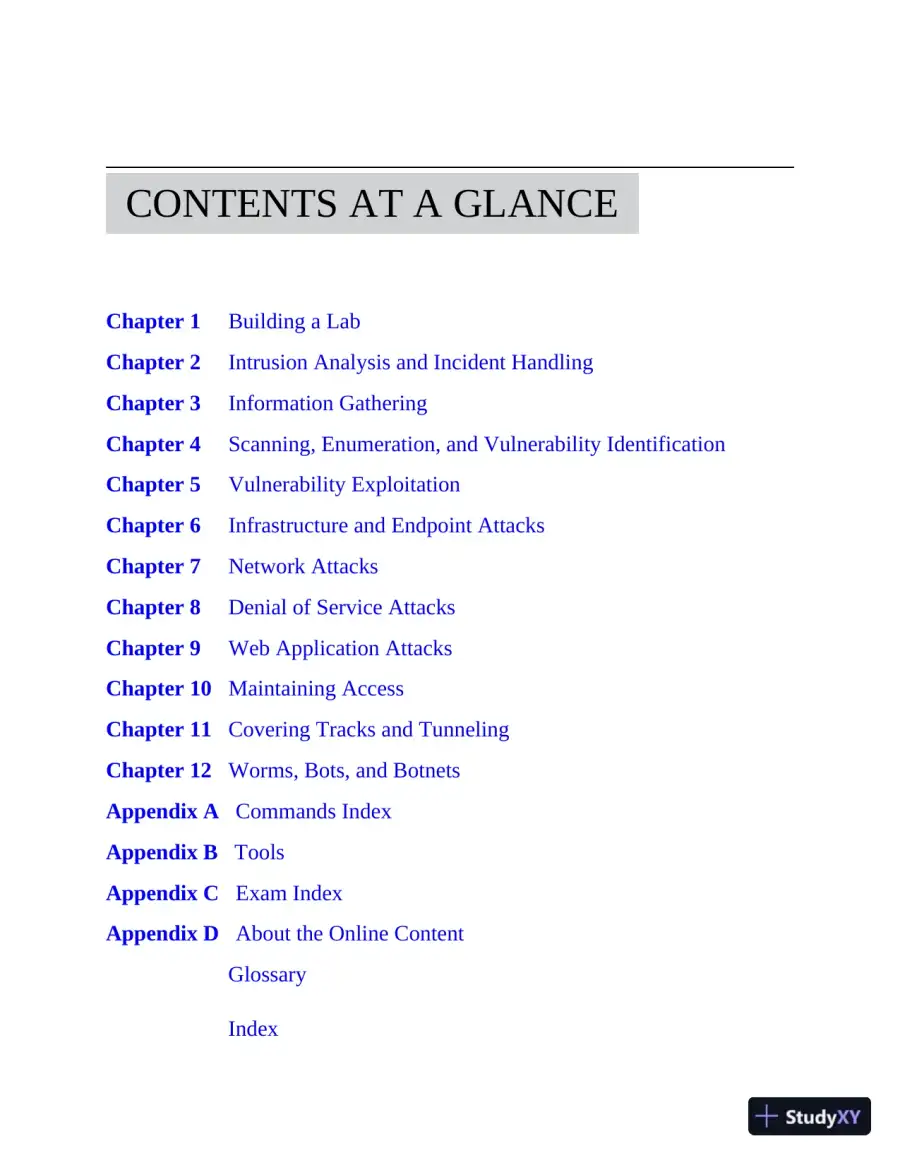 GCIH GIAC Certified Incident Handler All-in-One Exam Guide (2020), page 12