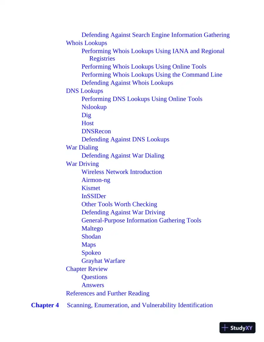 GCIH GIAC Certified Incident Handler All-in-One Exam Guide (2020), page 15
