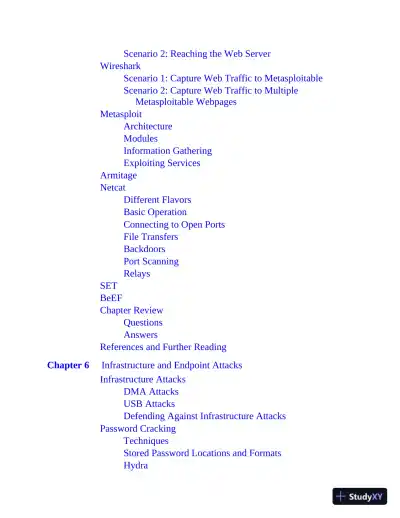 GCIH GIAC Certified Incident Handler All-in-One Exam Guide (2020) - Page 17 preview image