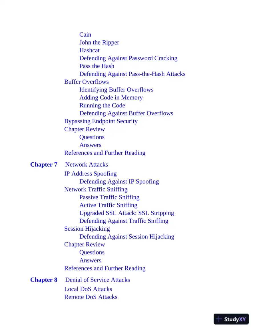GCIH GIAC Certified Incident Handler All-in-One Exam Guide (2020), page 18