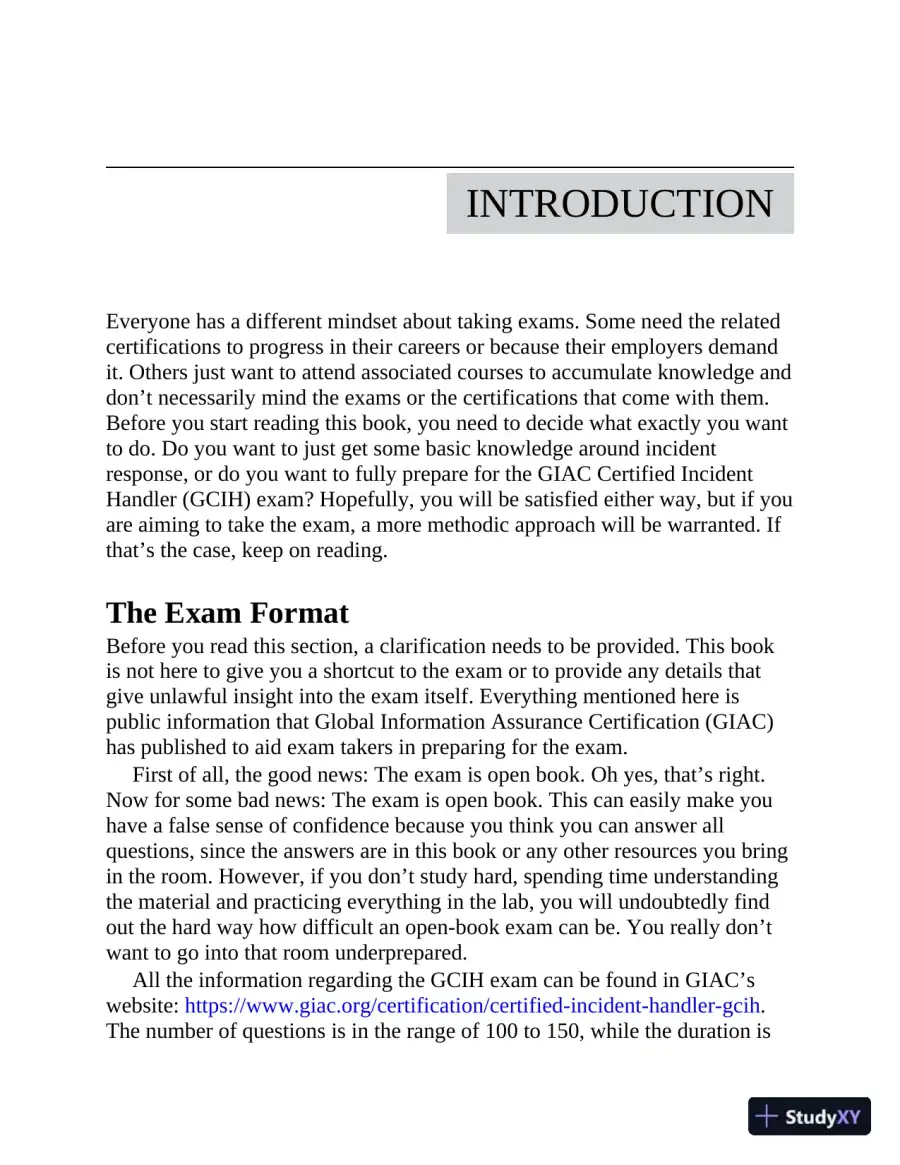 GCIH GIAC Certified Incident Handler All-in-One Exam Guide (2020), page 23