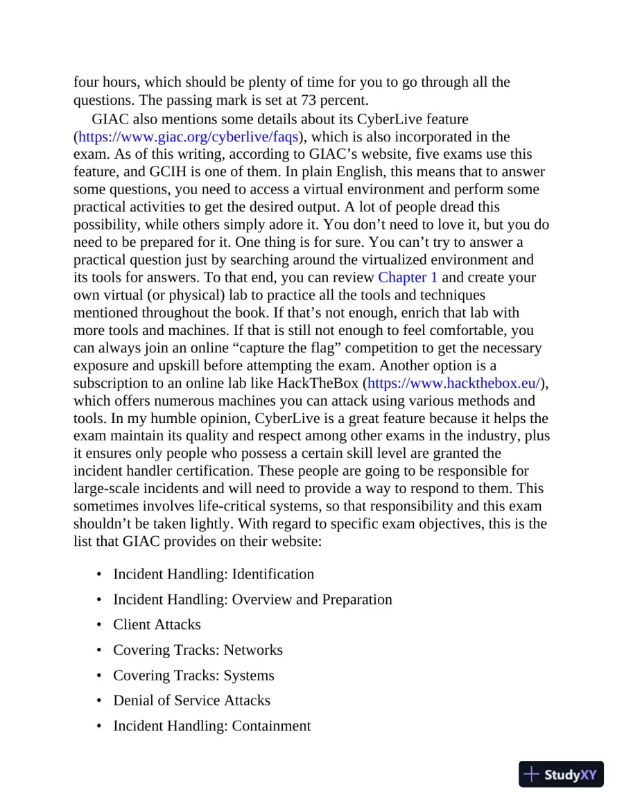 GCIH GIAC Certified Incident Handler All-in-One Exam Guide (2020), page 24