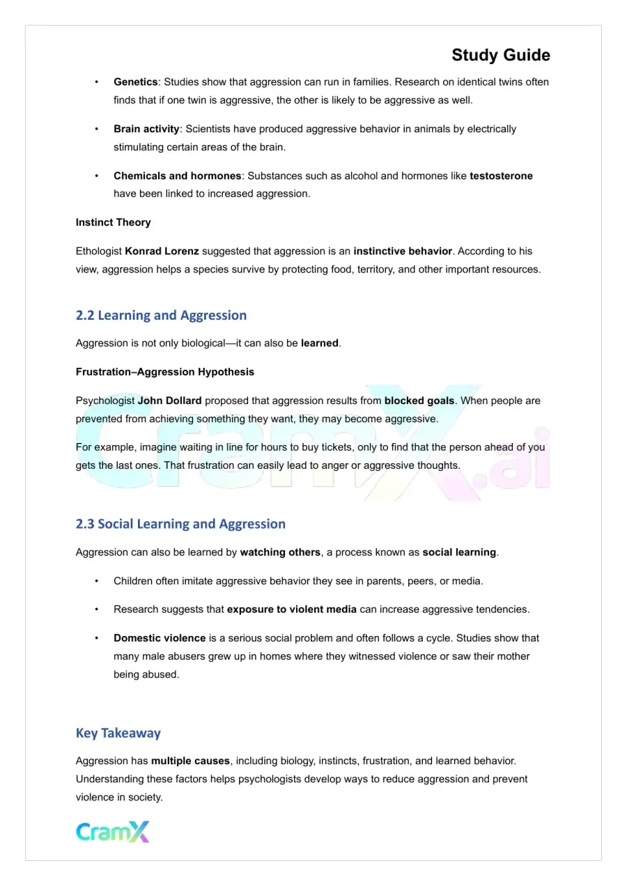 Psychology - Social Psychology, page 3