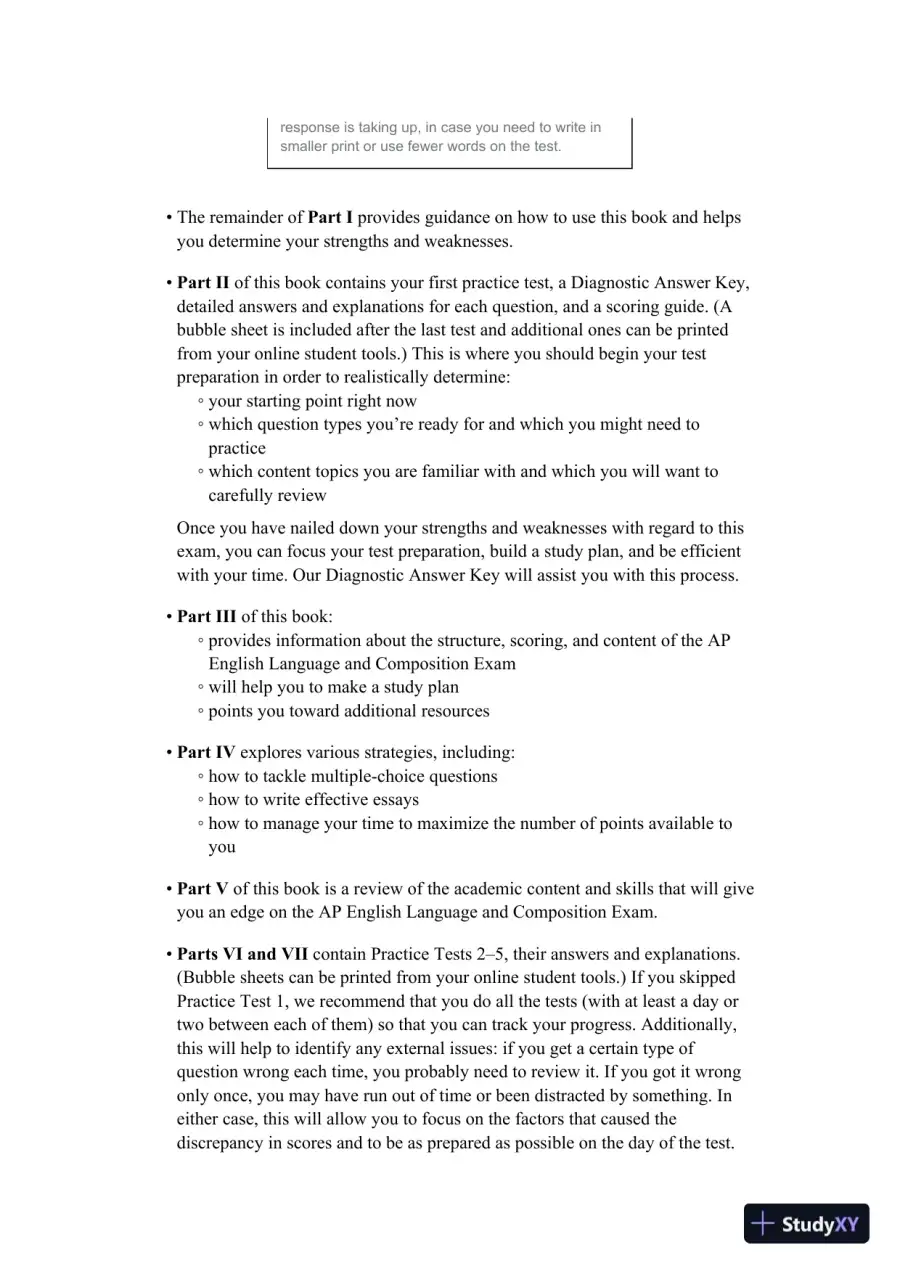 Princeton Review AP English Language and Composition Premium Prep, 18th Edition: 8 Practice Tests + Complete Content Review + Strategies and Techniques (2024) (2023), page 14