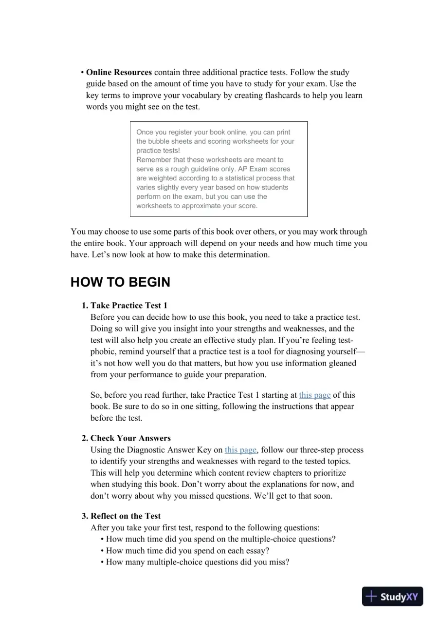 Princeton Review AP English Language and Composition Premium Prep, 18th Edition: 8 Practice Tests + Complete Content Review + Strategies and Techniques (2024) (2023), page 15