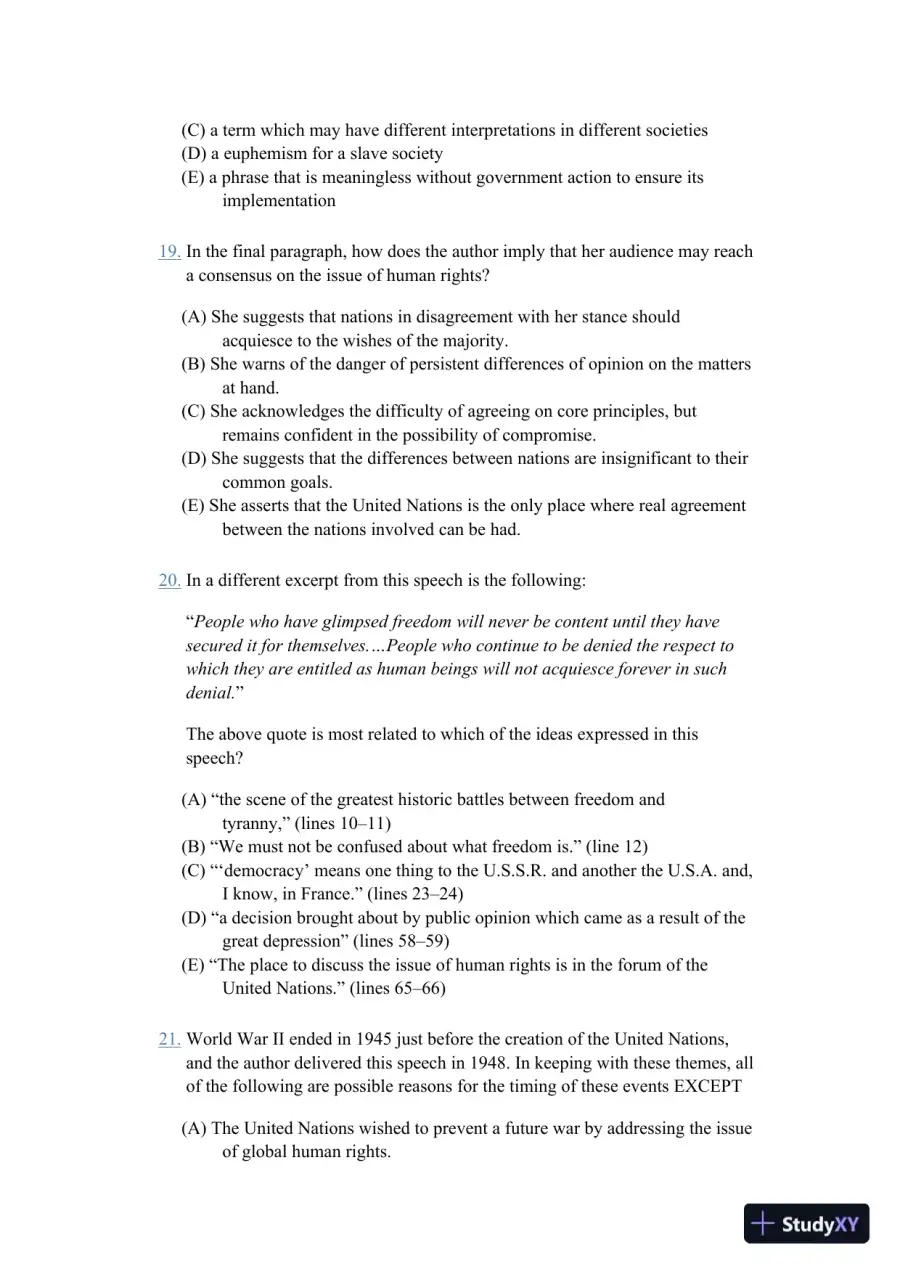 Princeton Review AP English Language and Composition Premium Prep, 18th Edition: 8 Practice Tests + Complete Content Review + Strategies and Techniques (2024) (2023), page 27