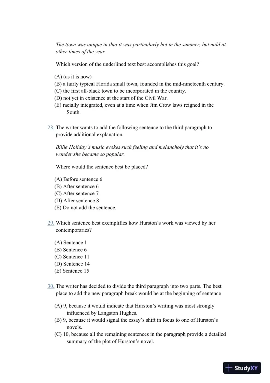 Princeton Review AP English Language and Composition Premium Prep, 18th Edition: 8 Practice Tests + Complete Content Review + Strategies and Techniques (2024) (2023), page 31