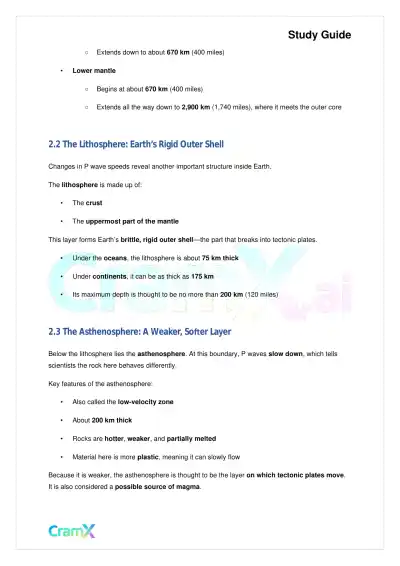 Geology - Inside the Earth - Page 3 preview image