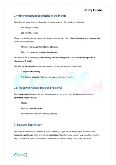 Geology - Inside the Earth - Page 4 preview image