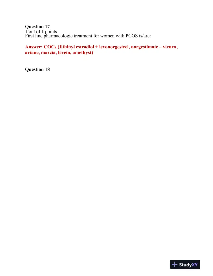 2021 NRNP6552 Hemotology Midterm Exam With Answers (101 Solved Questions), page 7