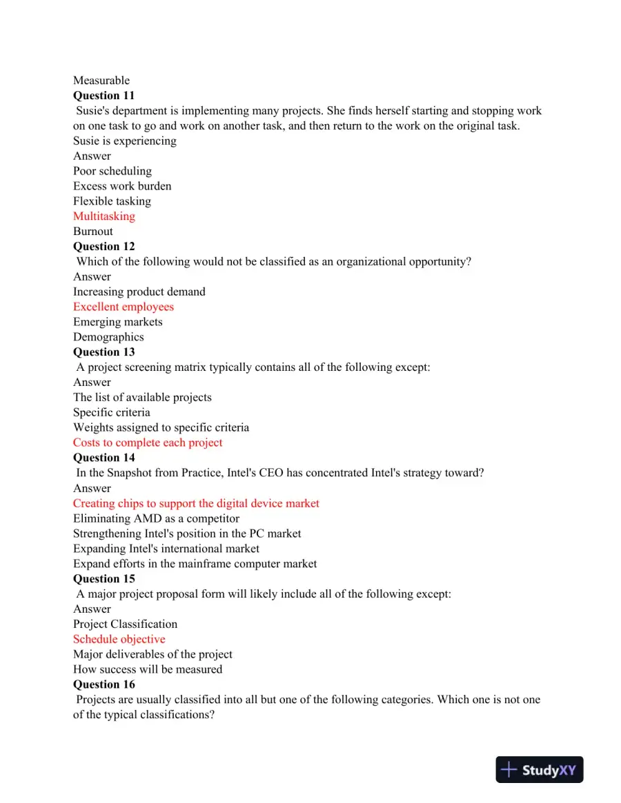 Bus517 Midterm Exam Part 1 & 2, page 4
