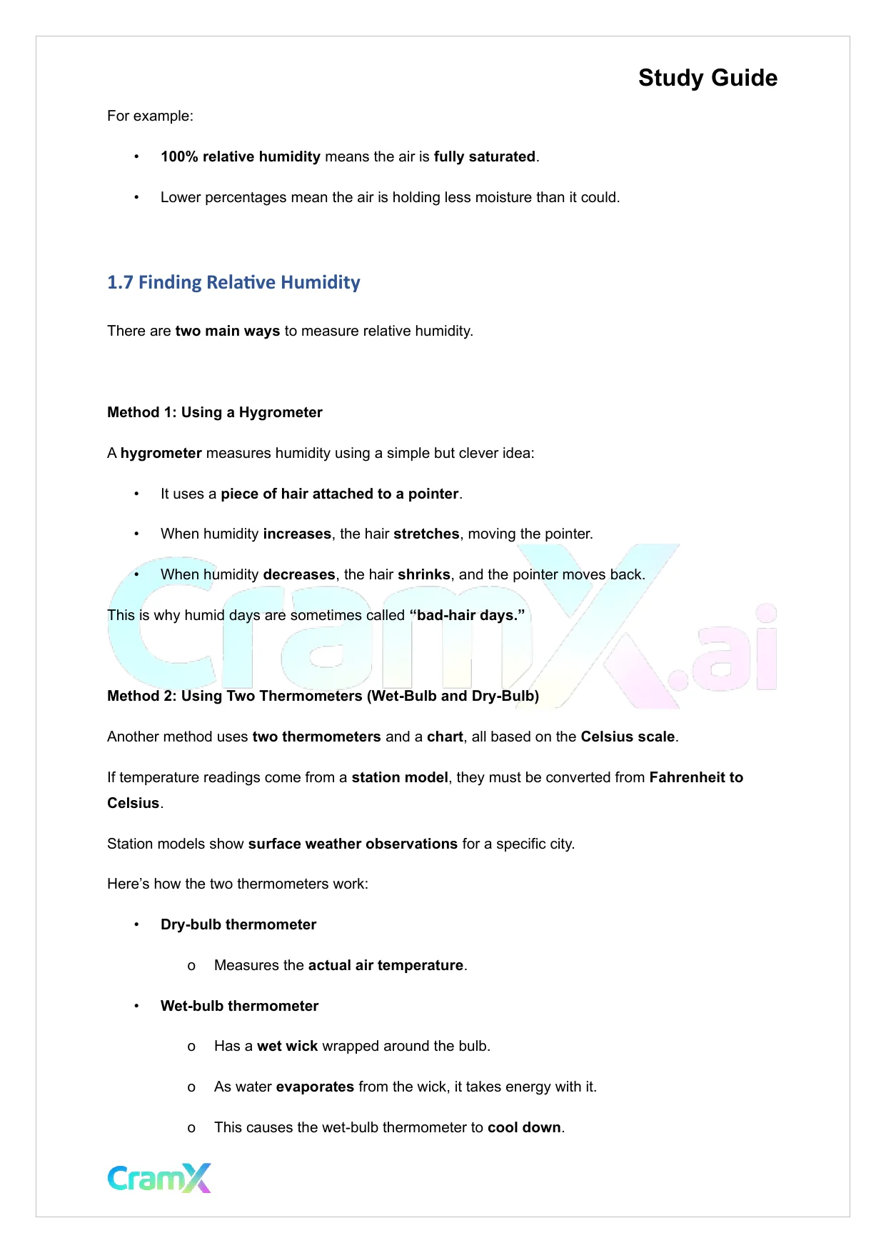 Earth Science - Weather - Page 3 preview image