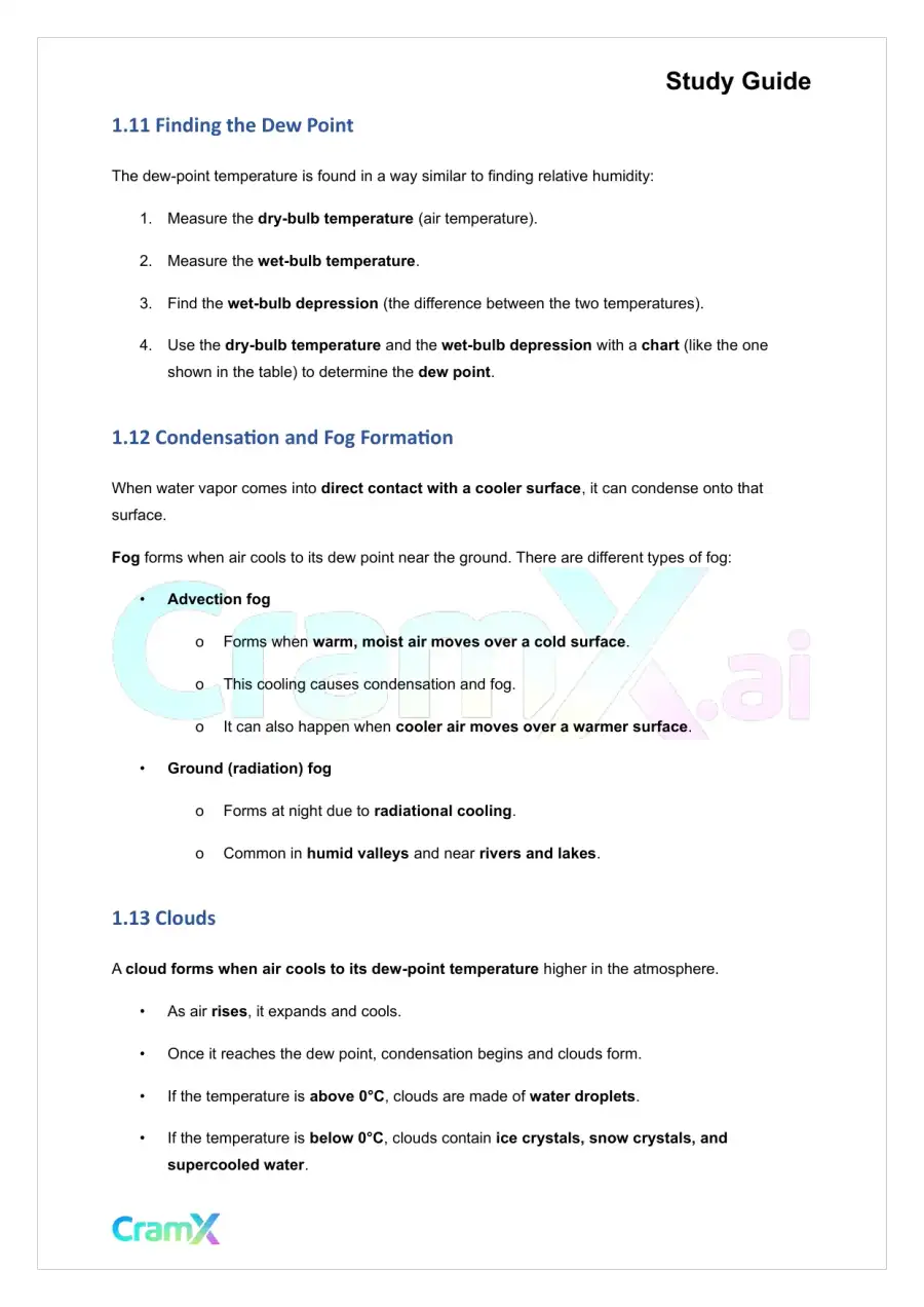 Earth Science - Weather, page 6