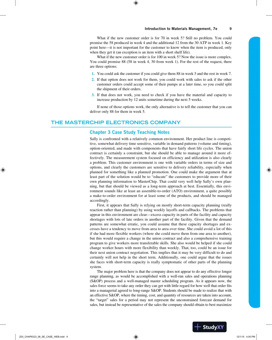 Solution Manual for Introduction to Materials Management, 8th Edition, page 10