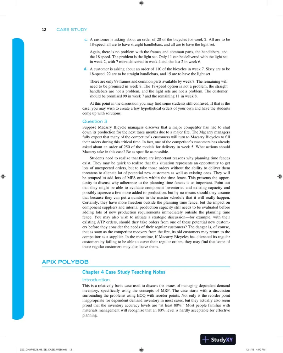 Solution Manual for Introduction to Materials Management, 8th Edition, page 13