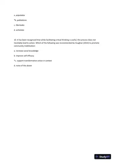 Health Psychology: Theory, Research and Practice Fourth Edition Test Bank - Page 10 preview image