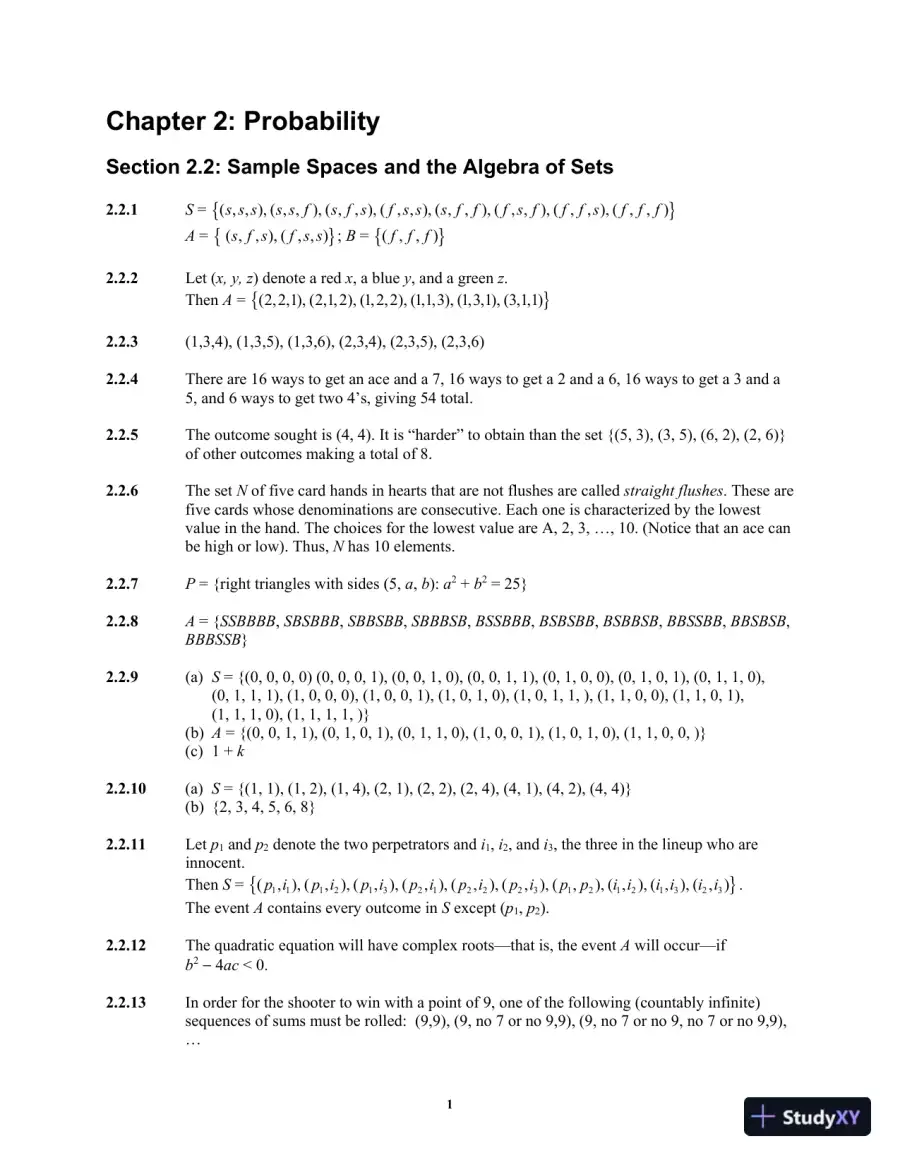 Solution Manual for An Introduction to Mathematical Statistics and Its Applications, 6th Edition, page 7