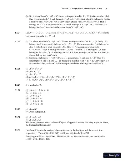 Solution Manual for An Introduction to Mathematical Statistics and Its Applications, 6th Edition - Page 9 preview image