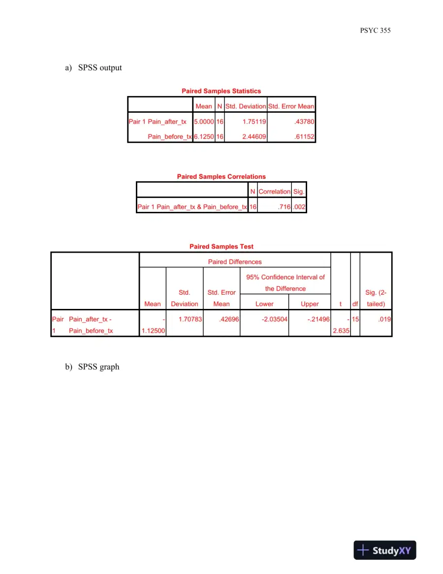 PSYC 355 SPSS Cumulative Assessment Instructions, page 3