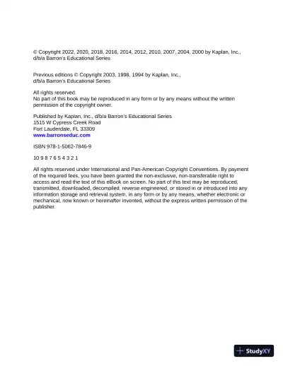 AP Spanish Language and Culture Premium, 2022-2023: 5 Practice Tests + Comprehensive Review + Online Practice (2022) - Page 6 preview image