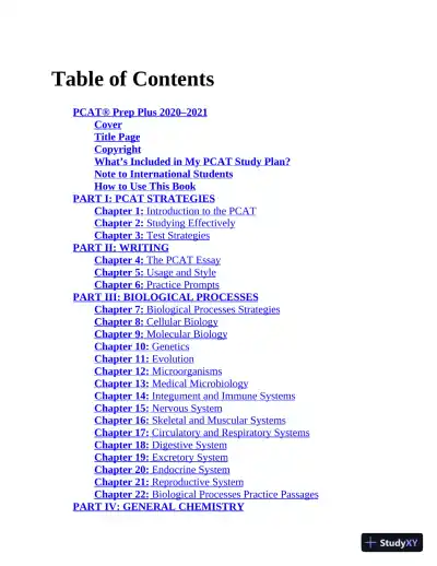 PCAT Prep Plus: 2 Practice Tests + Proven Strategies (2022) - Page 7 preview image