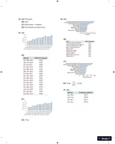 Solution Manual For Elementary Statistics, 3rd Edition - Page 11 preview image