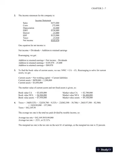 Solution Manual For Corporate Finance, 12th Edition - Page 7 preview image