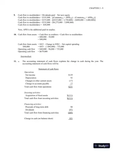 Solution Manual For Corporate Finance, 12th Edition - Page 9 preview image