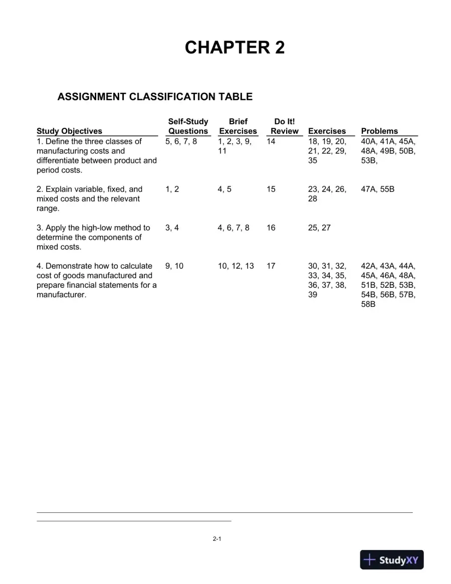 Solution Manual for Managerial Accounting: Tools for Business Decision-Making, Fifth Canadian Edition, page 14