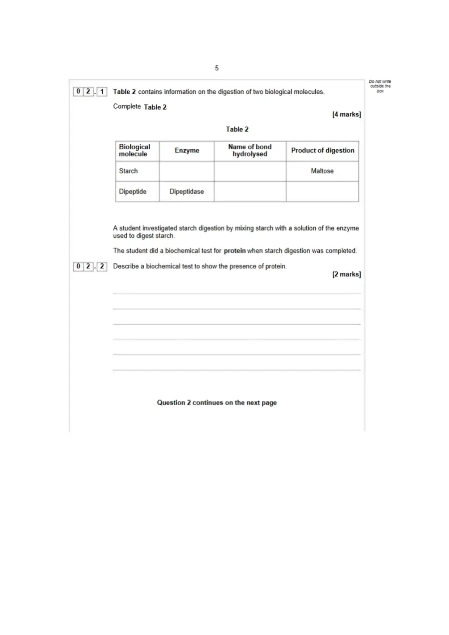AS Biology Paper 1 2024, page 5