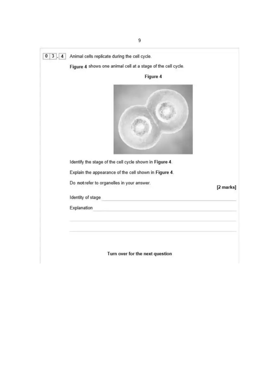 AS Biology Paper 1 2024, page 9