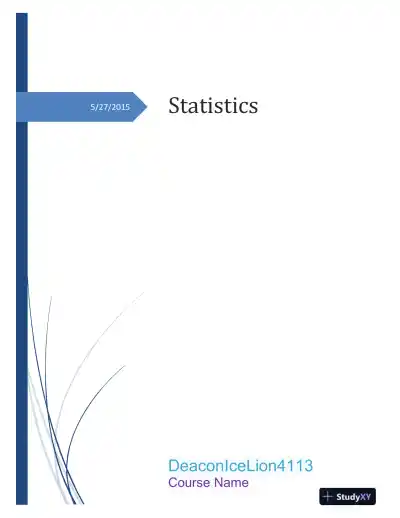 Statistical Analysis and Power Calculations: Sample Size Estimation and Research Design Considerations - Page 1 preview image