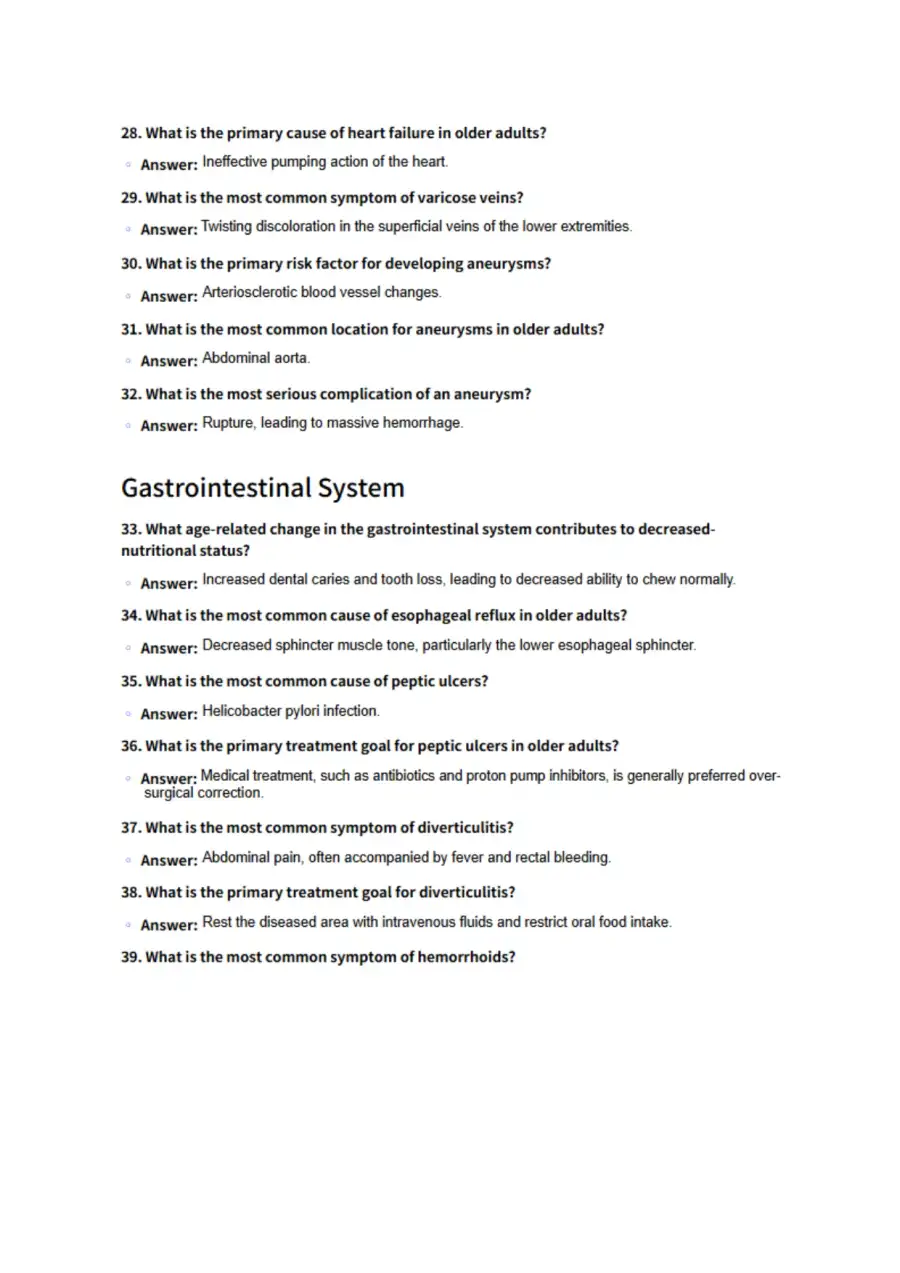 Physiological Changes Style Questions, page 4