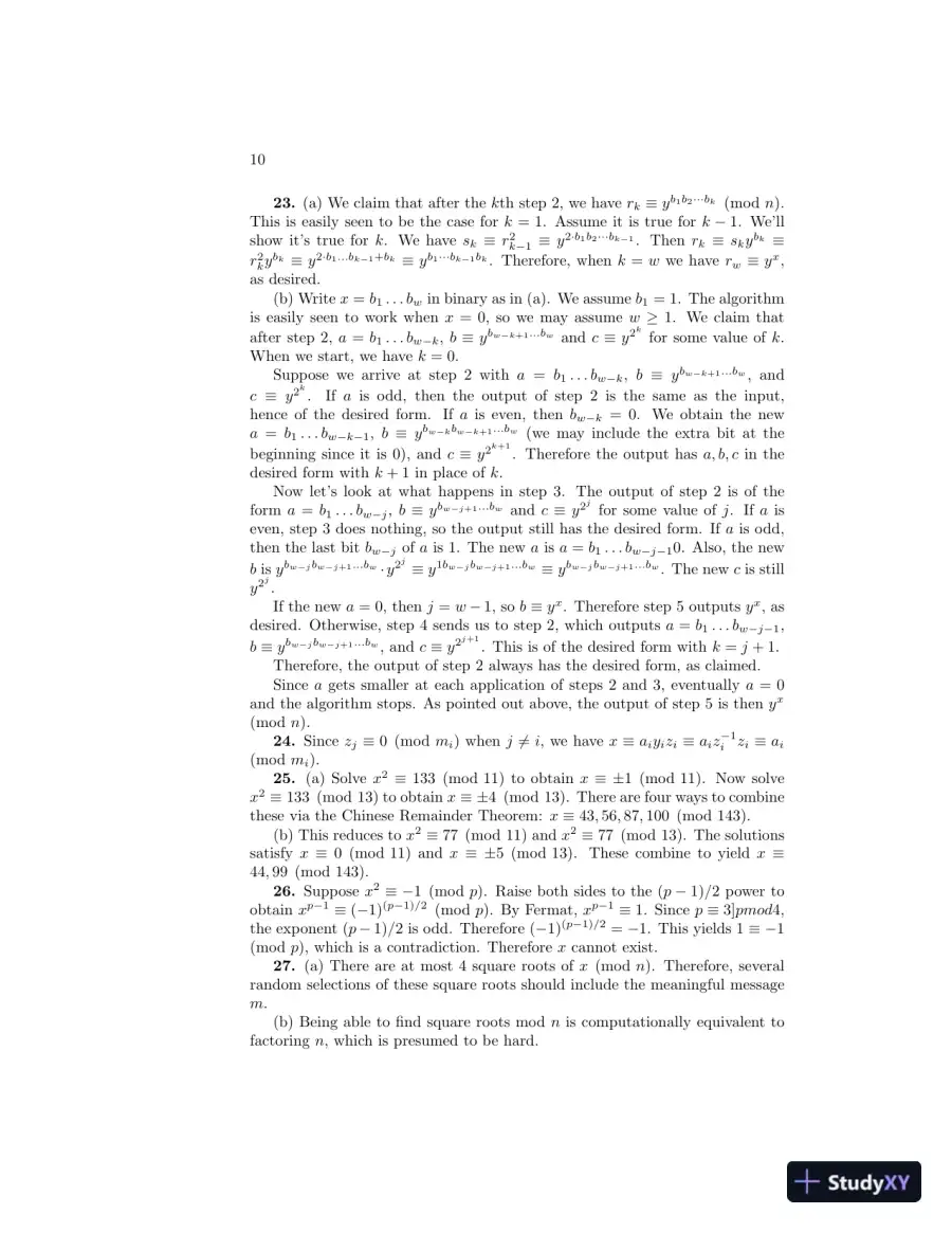 Solution Manual For Introduction To Cryptography With Coding Theory, 2nd Edition, page 15