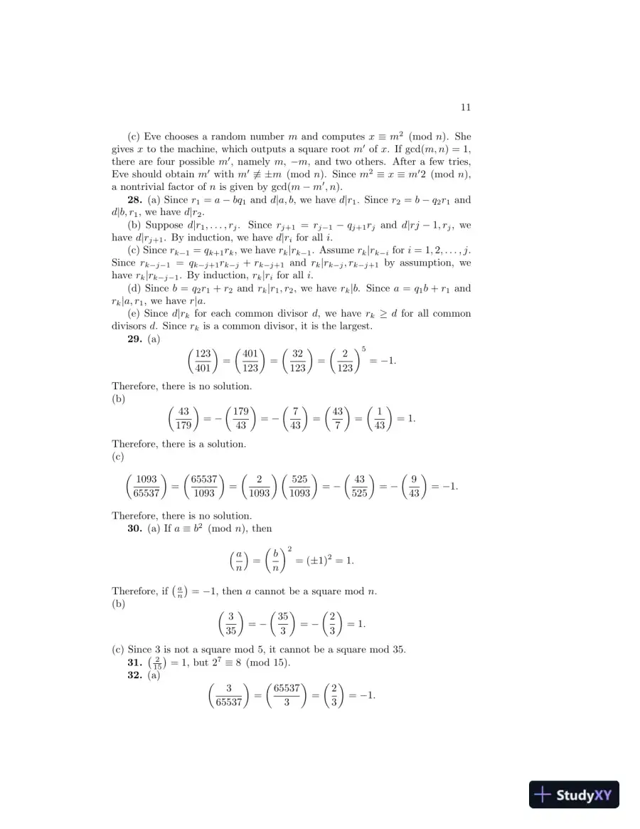 Solution Manual For Introduction To Cryptography With Coding Theory, 2nd Edition, page 16