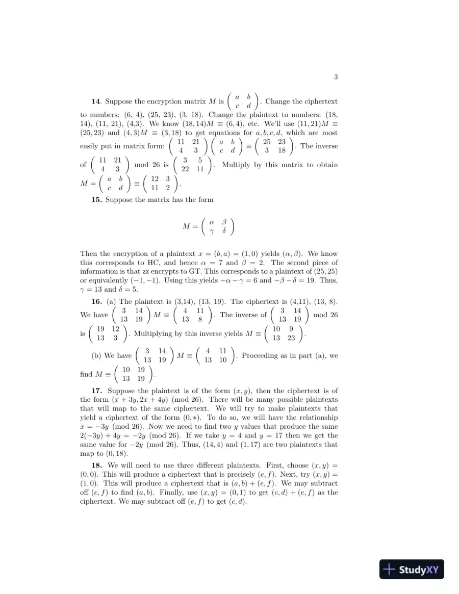 Solution Manual For Introduction To Cryptography With Coding Theory, 2nd Edition, page 8