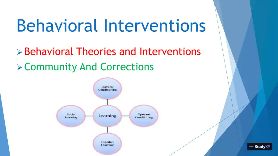 Behavioral Interventions, page 3