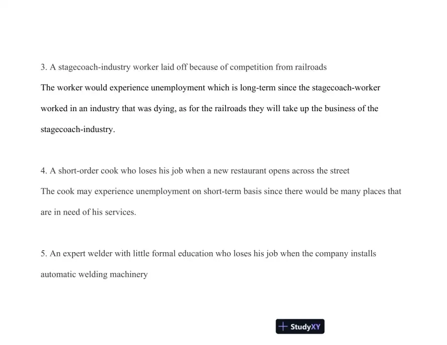Macroeconomic Concepts and Calculations: Labor Statistics, Unemployment, and Money Supply, page 6