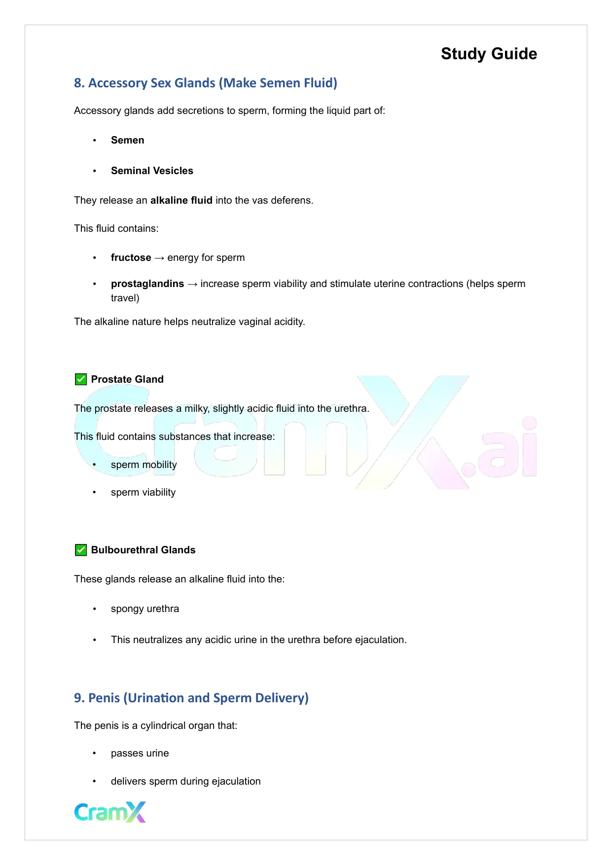 Anatomy and Physiology - The Reproductive System - Page 7 preview image