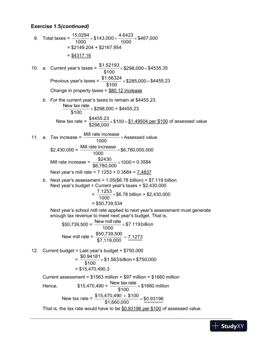Fundamentals Of Business Mathematics In Canada, First Canadian Edition Solution Manual, page 14