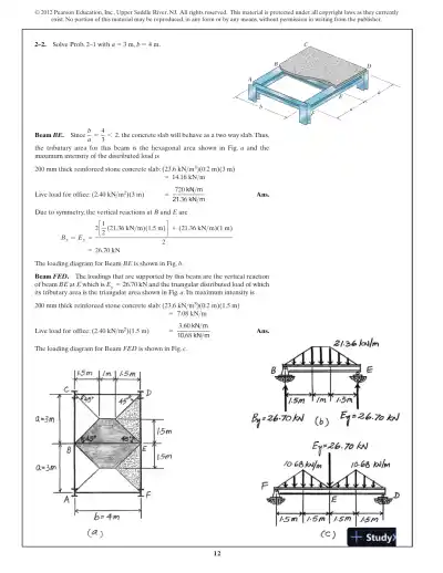 Solution Manual For Structural Analysis, 8th Edition - Page 13 preview image