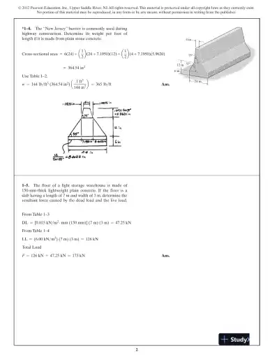 Solution Manual For Structural Analysis, 8th Edition - Page 3 preview image